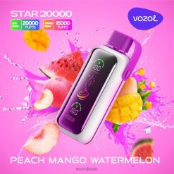 VOZOL STAR 20000 الخوخ والمانجو والبطيخ D04NJ16 | Vozol Vape Abu Dhabi